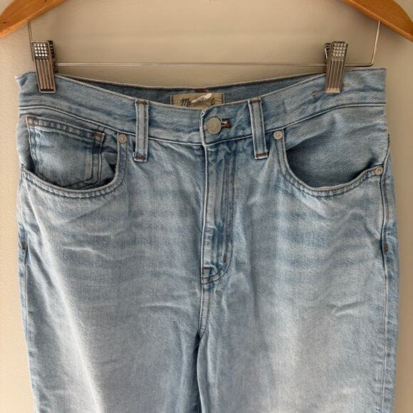 Madewell Superwide-Leg Jeans Light Wash Relaxed Size 27 - Picture 2 of 7